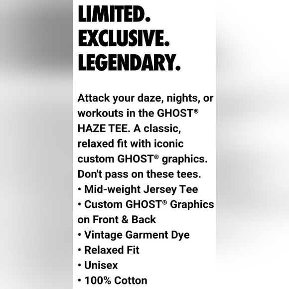 Ghost Lifestyle "Haze" Tee - Picture 10 of 12